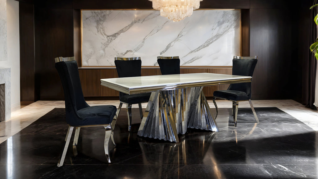 BASILICATA - Side Chair (2/CTN) - FM33012BK-SC-2PK