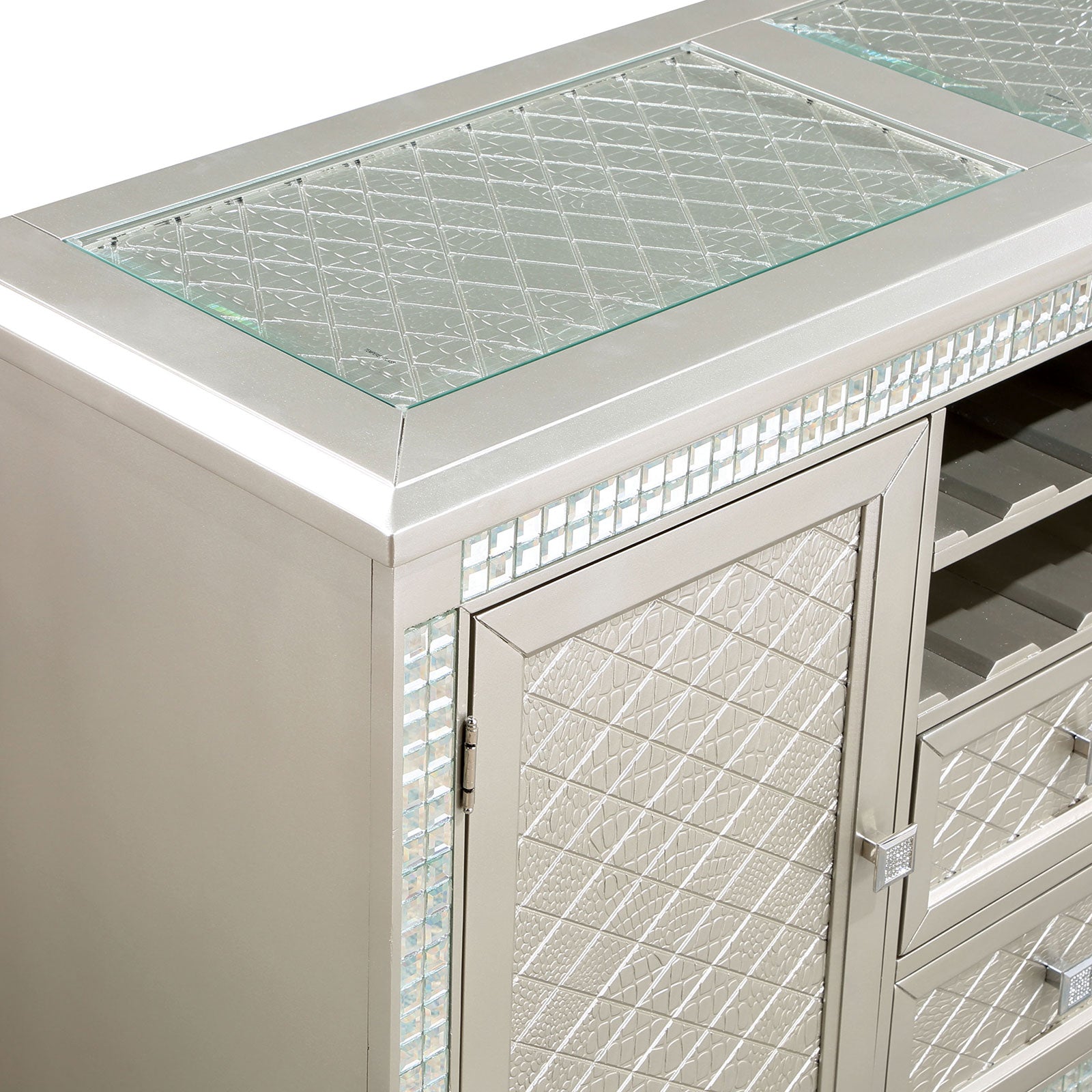ADELINA - 7 Pc. Dining Table Set - CM3158T-7PC