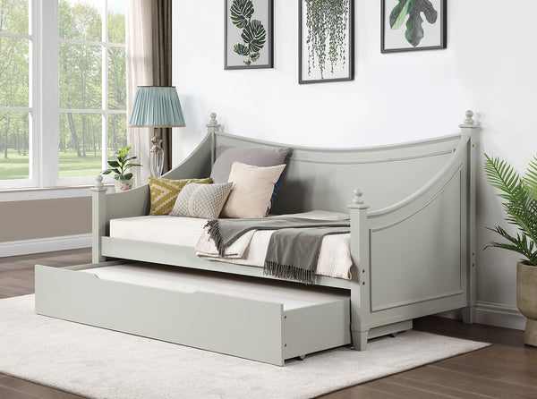 LYCORIS - Twin Daybed w/ Trundle - CM1477GY-BED+TR