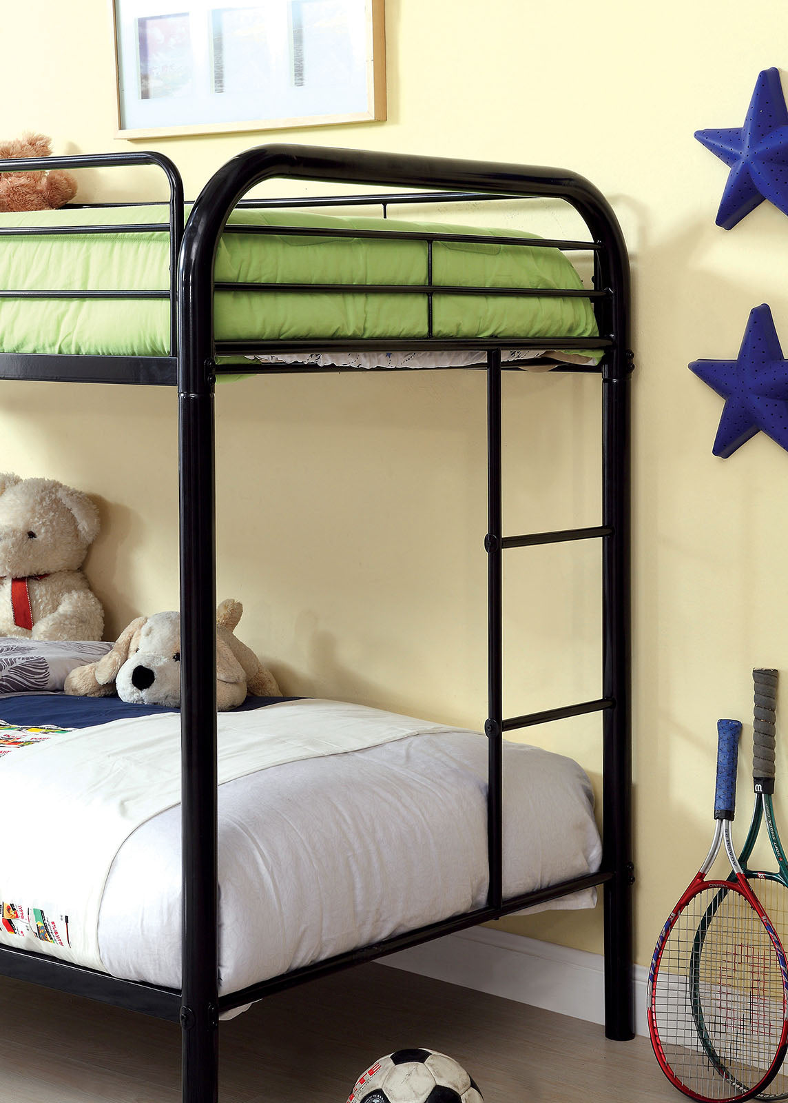 RAINBOW - Twin/Twin Bunk Bed - CM-BK1032-BK