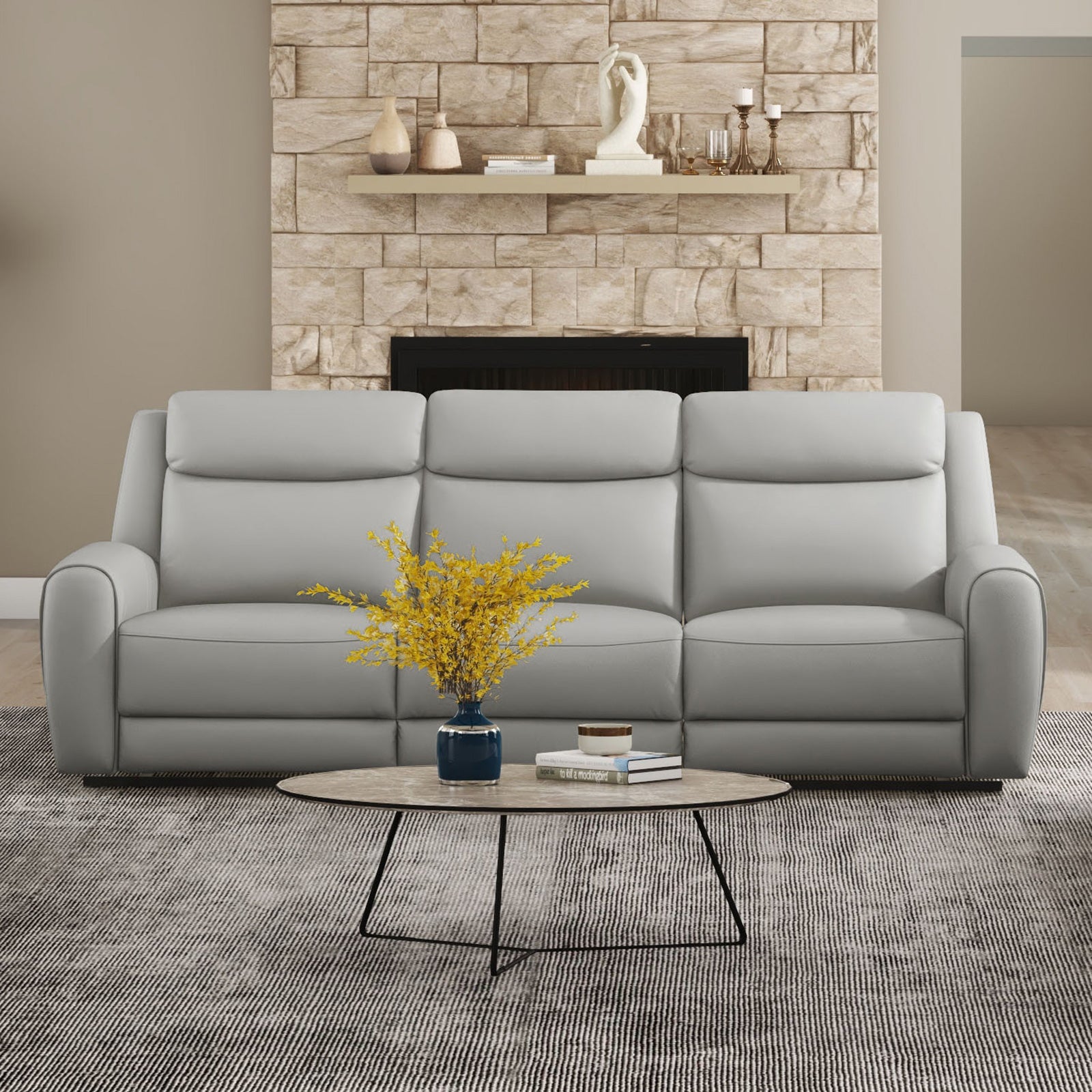 JACOBUS - Sofa + Loveseat - CM9986LG-M-2PC