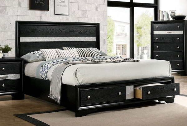 CHRISSY - E.King Bed - CM7552BK-EK-BED
