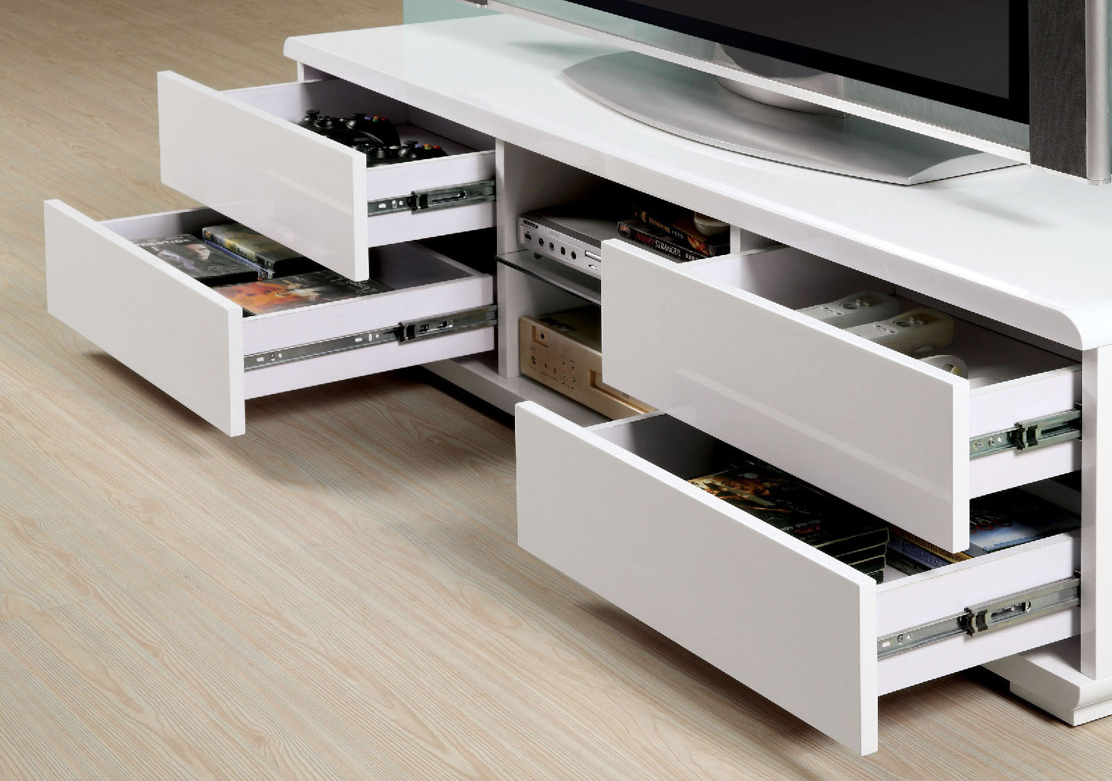 CERRO - 59" TV Console - CM5530WH-TV