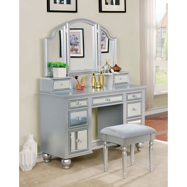 TRACY - Vanity w/ Stool - CM-DK6162SV