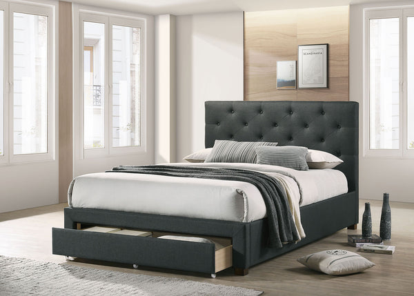 SYBELLA - E.King Bed - CM7218DG-EK-BED