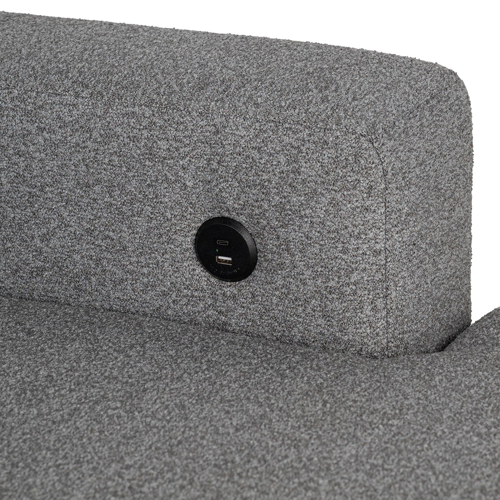 CHATHAM - Right-Chaise Sectional - FM64005GY-SECT-R