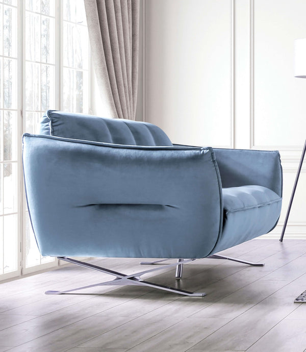 CIVELLUTINO - Loveseat, Light Blue - FM90004-LV-PK