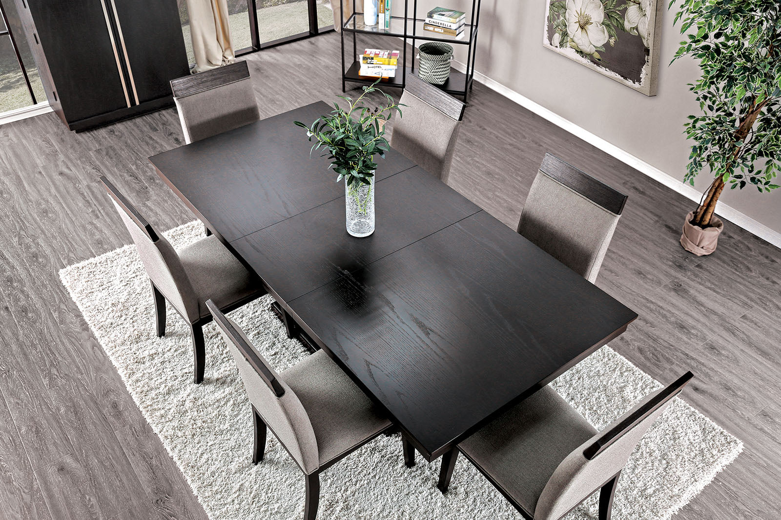 MODOC - 7 Pc. Dining Table Set - CM3337T-7PC