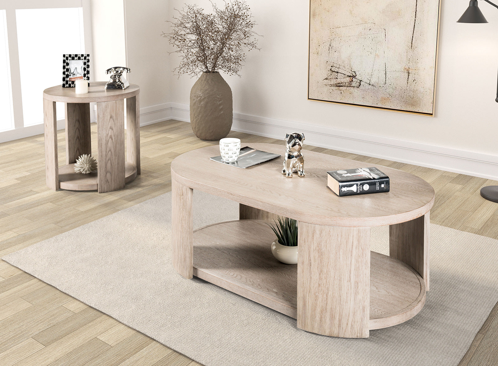 CONISBROUGH - Oval Cocktail Table - FM49004AK-CO
