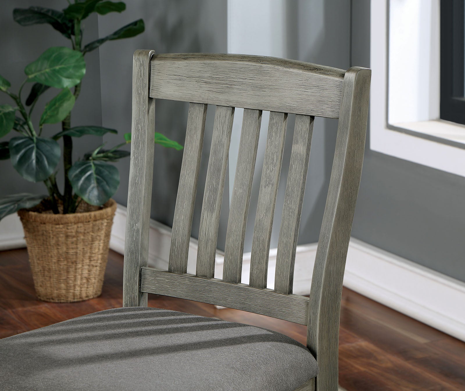 ANAYA - Counter Ht. Chair (2/CTN) - CM3512GY-PC-2PK