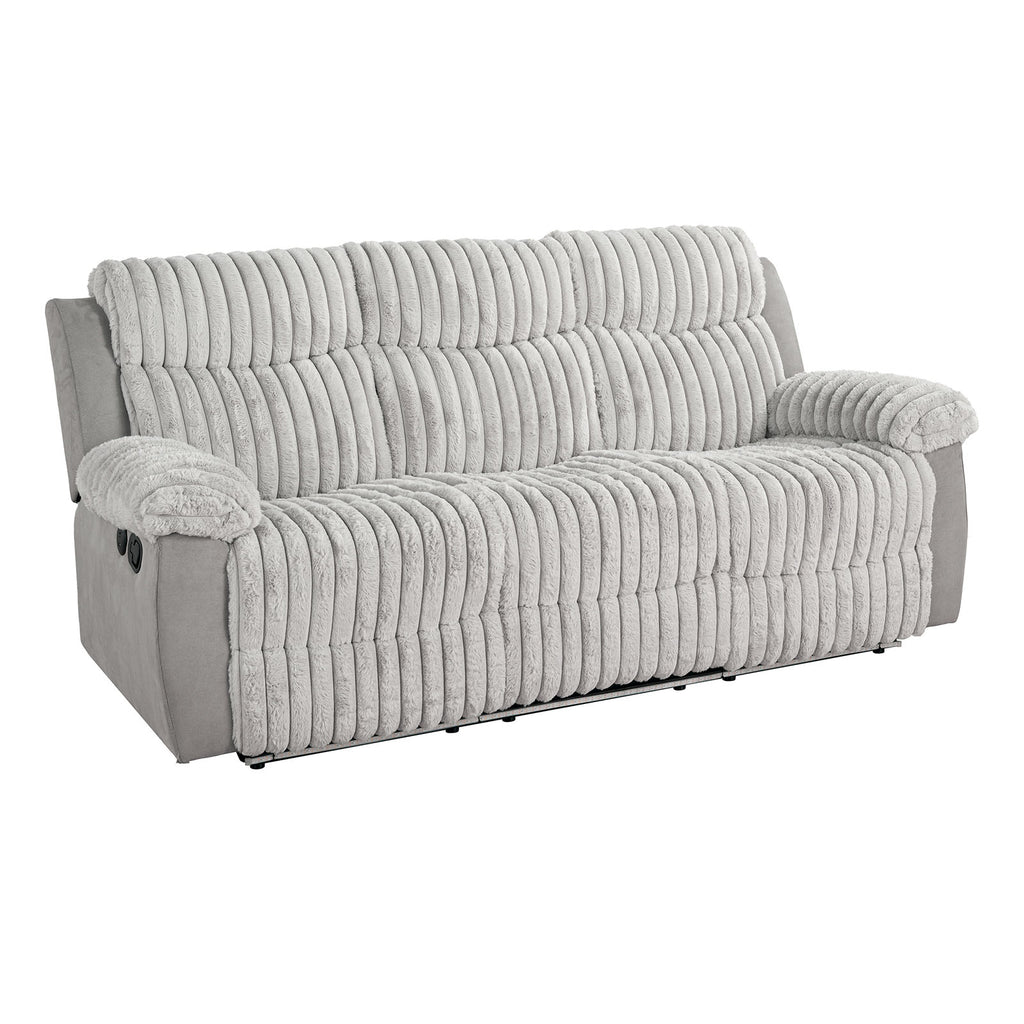 DIONYSUS - Power Sofa + Loveseat - FM64004GY-M-2PC