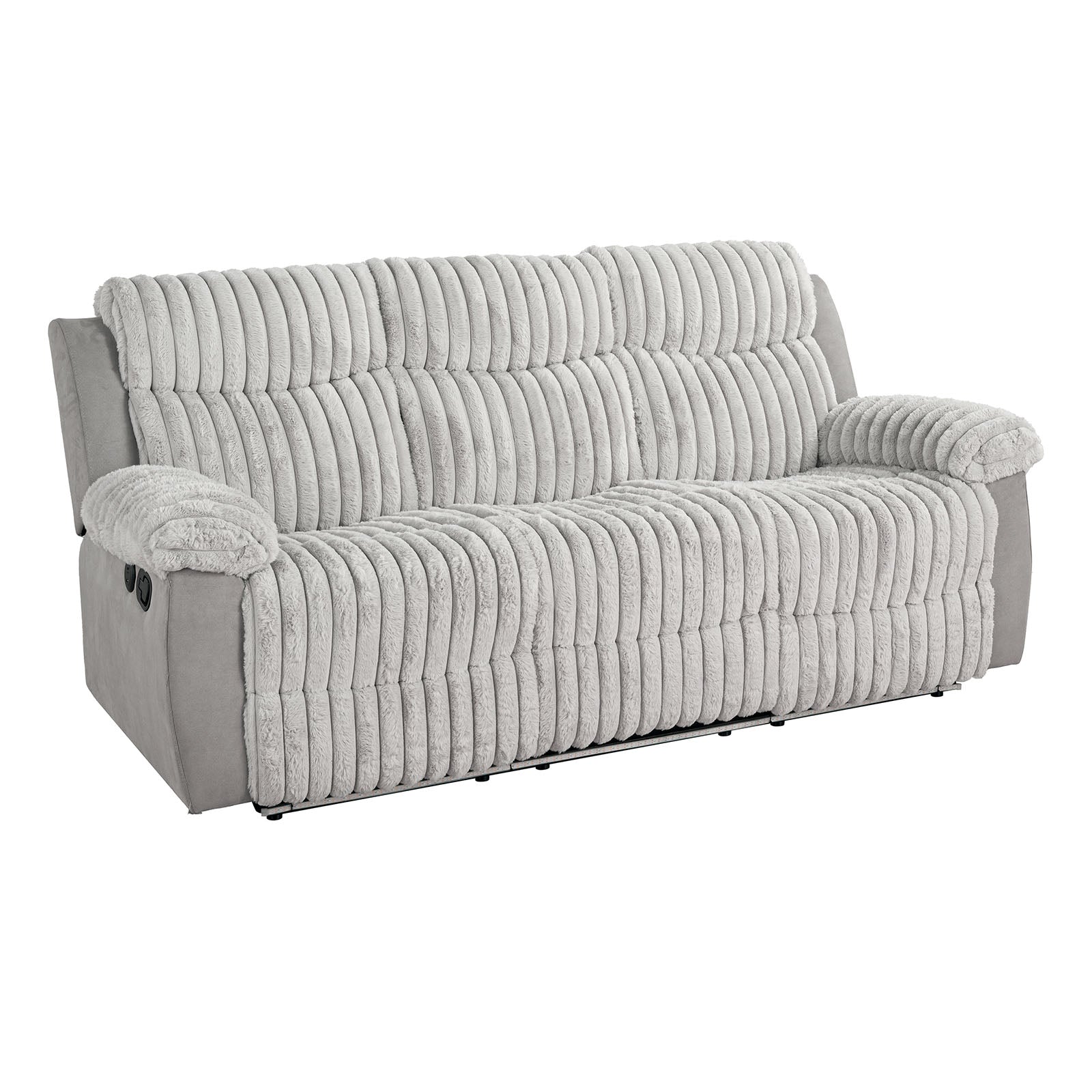 DIONYSUS - Power Sofa + Loveseat - FM64004GY-M-2PC