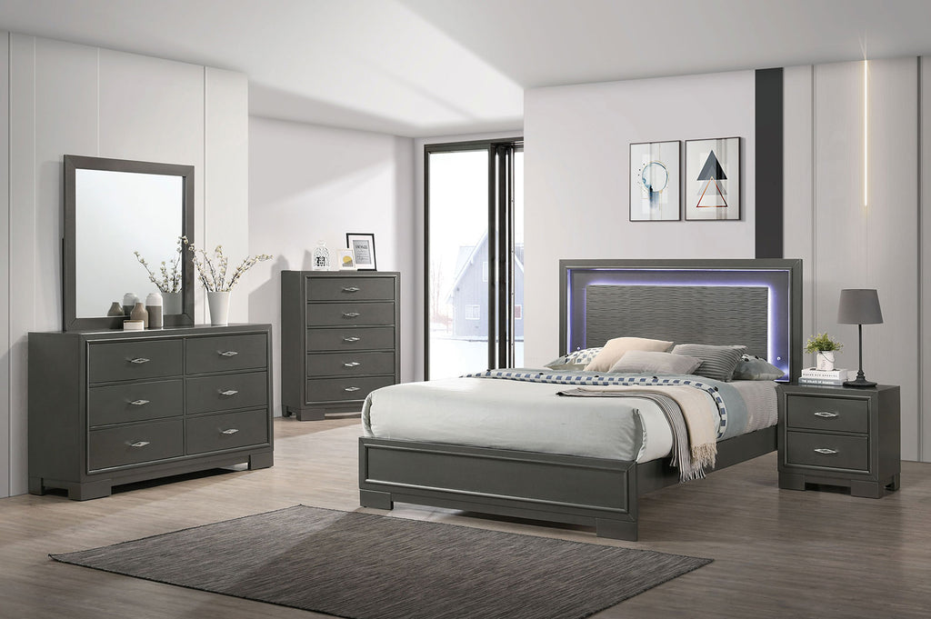 ALISON - Full Bed - CM7416GY-F-BED