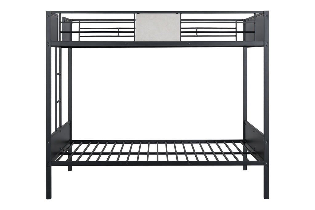 MOLTON - Full/Full Metal Bunk Bed (K/D), Black - FM-BK902BK-FF