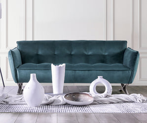 CIVELLUTINO - Sofa, Teal - FM90004TL-SF-PK
