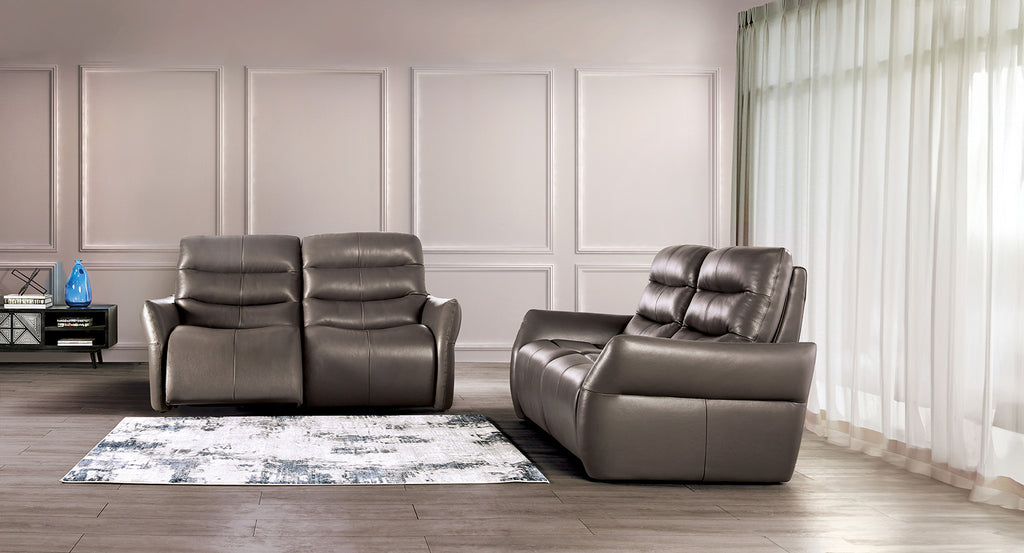 GRANUCCI - Power Sofa + Loveseat - FM90007GY-PM-2PC