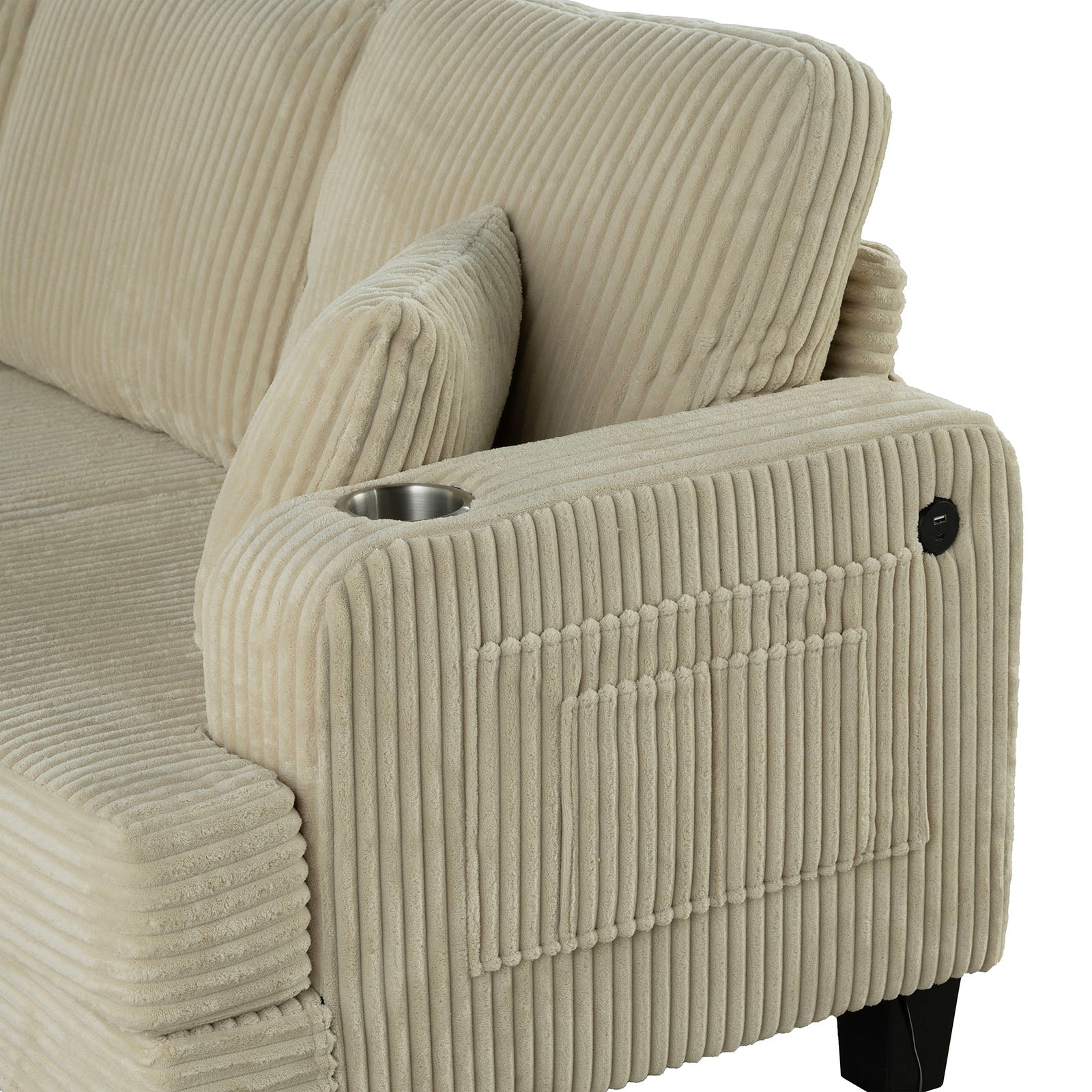 MORETAINE - Sofa + Loveseat - SL6932BG-2PC
