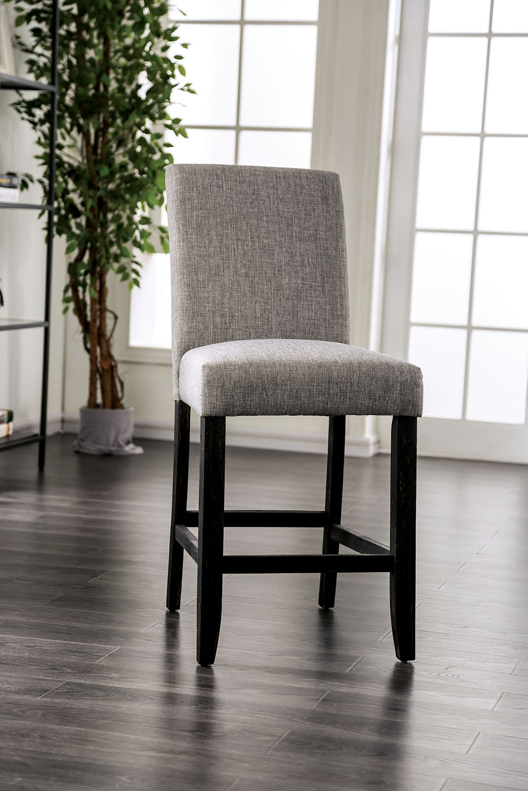 BRULE - Counter Ht. Chair - CM3736LG-PC-2PK
