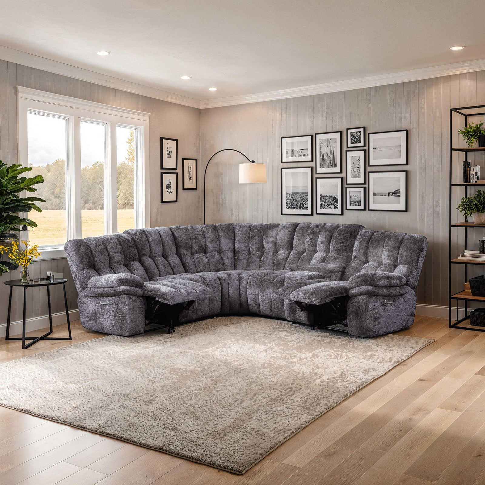 HIERONYMUS - Power Sectional - FM64001DG-SECT-PM