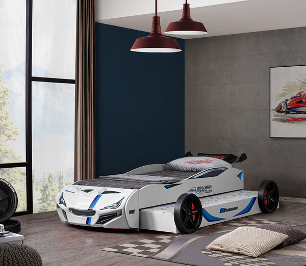 TRACKLITE - Car Bed - FOA7735WH-BED