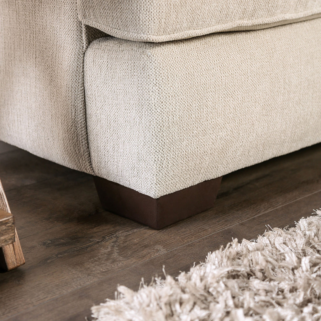 MORNINGTON - Sectional, Ivory/Brown - SM5416-SECT
