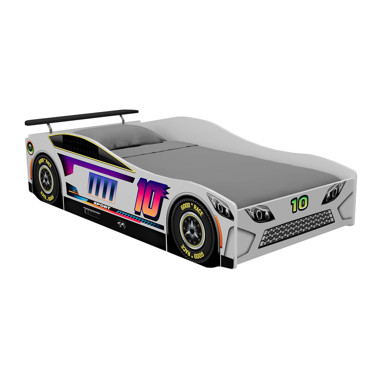 KARSTEN - Car Bed - FOA7739WH-BED
