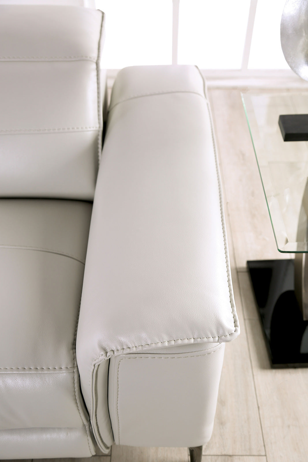 ASCONA - Power Sofa + Loveseat - CM9927FG-PM-2PC