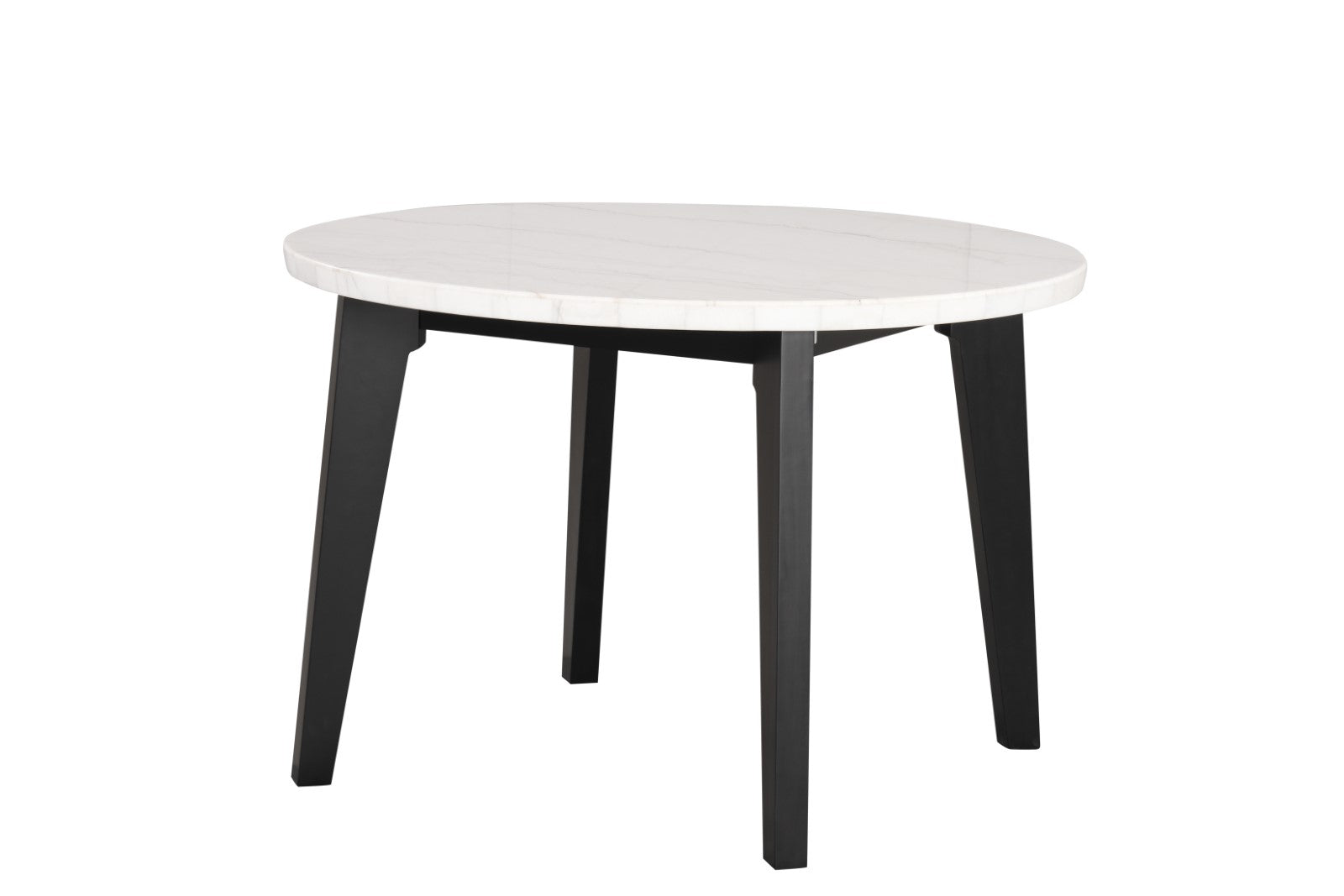 SABRO - Round Dining Table w/ Marble Top - FM3330BK-RT-TABLE