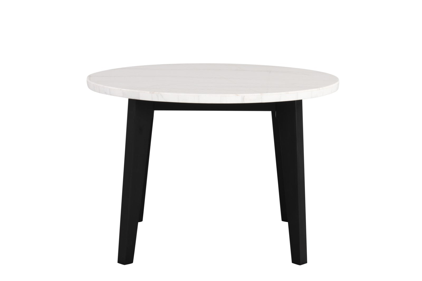 SABRO - Round Dining Table w/ Marble Top - FM3330BK-RT-TABLE