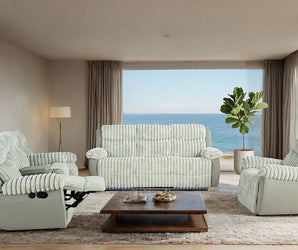 DIONYSUS - Manual Reclining Loveseat w/ Console - FM64004GY-LV-M