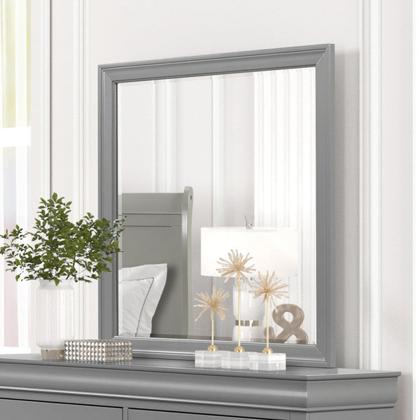 LOUIS PHILIPPE - Mirror, Gray - FM7866GY-M