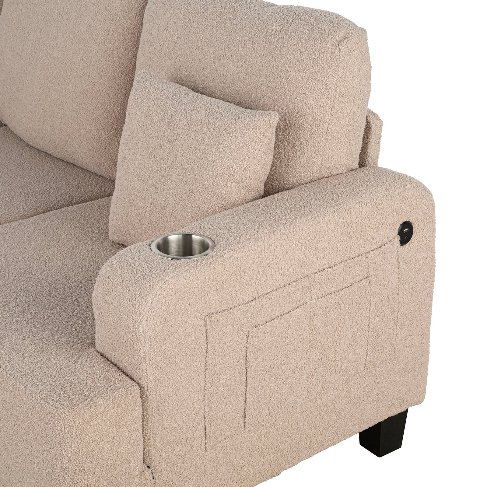 CINDERFORD - Sofa + Loveseat - SL6936BG-2PC