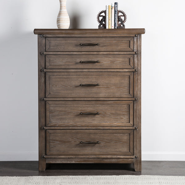 MERTHYR - Chest, Brown - FM7431BR-C