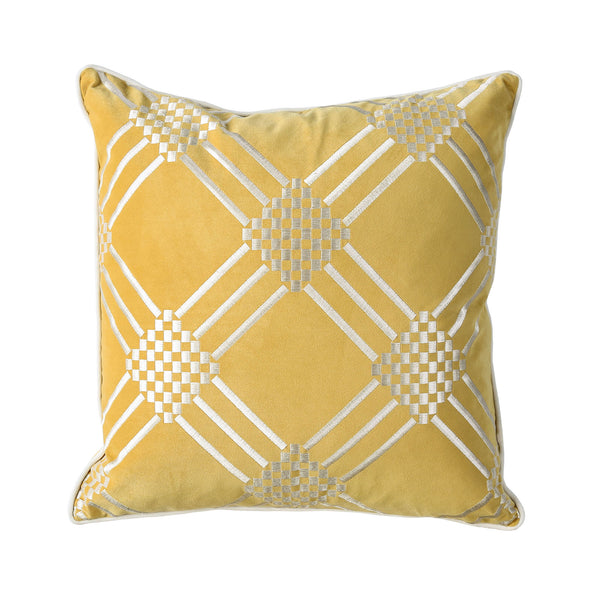 SAM - 20" X 20" Pillow, Silver & Gold (2/CTN) - PL8040-2PK