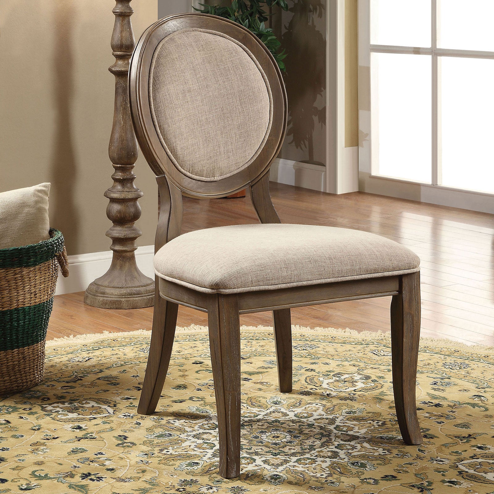 KATHRYN - 5 Pc. Round Dining Table Set - CM3872RT-5PC