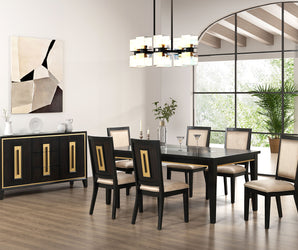 KENYADA - 7 Pc. Dining Table Set - FM3401ES-T-7PC