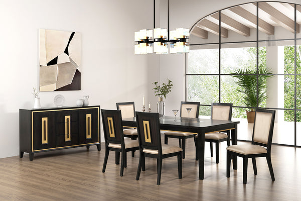 KENYADA - 7 Pc. Dining Table Set - FM3401ES-T-7PC