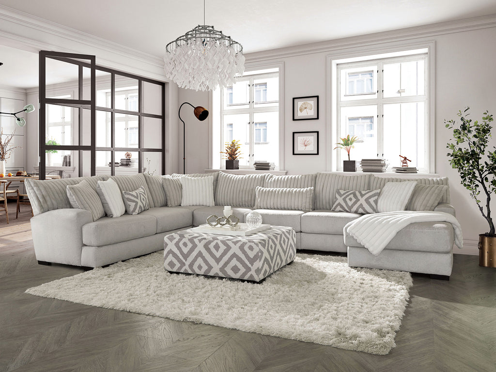 HERMISTON - Sectional, Gray - SM5171-SECT