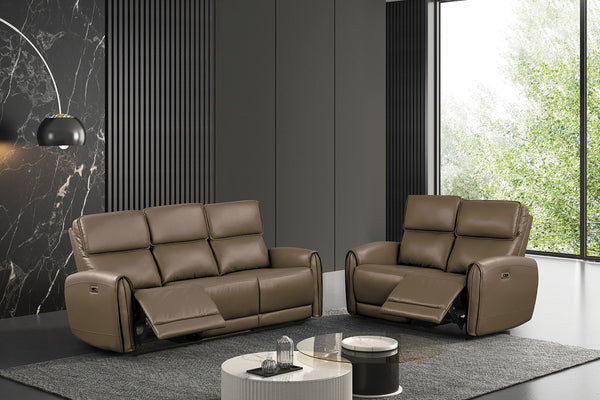 SCHLIEREN - Power Sofa + Loveseat - FM6012LB-PM-2PC