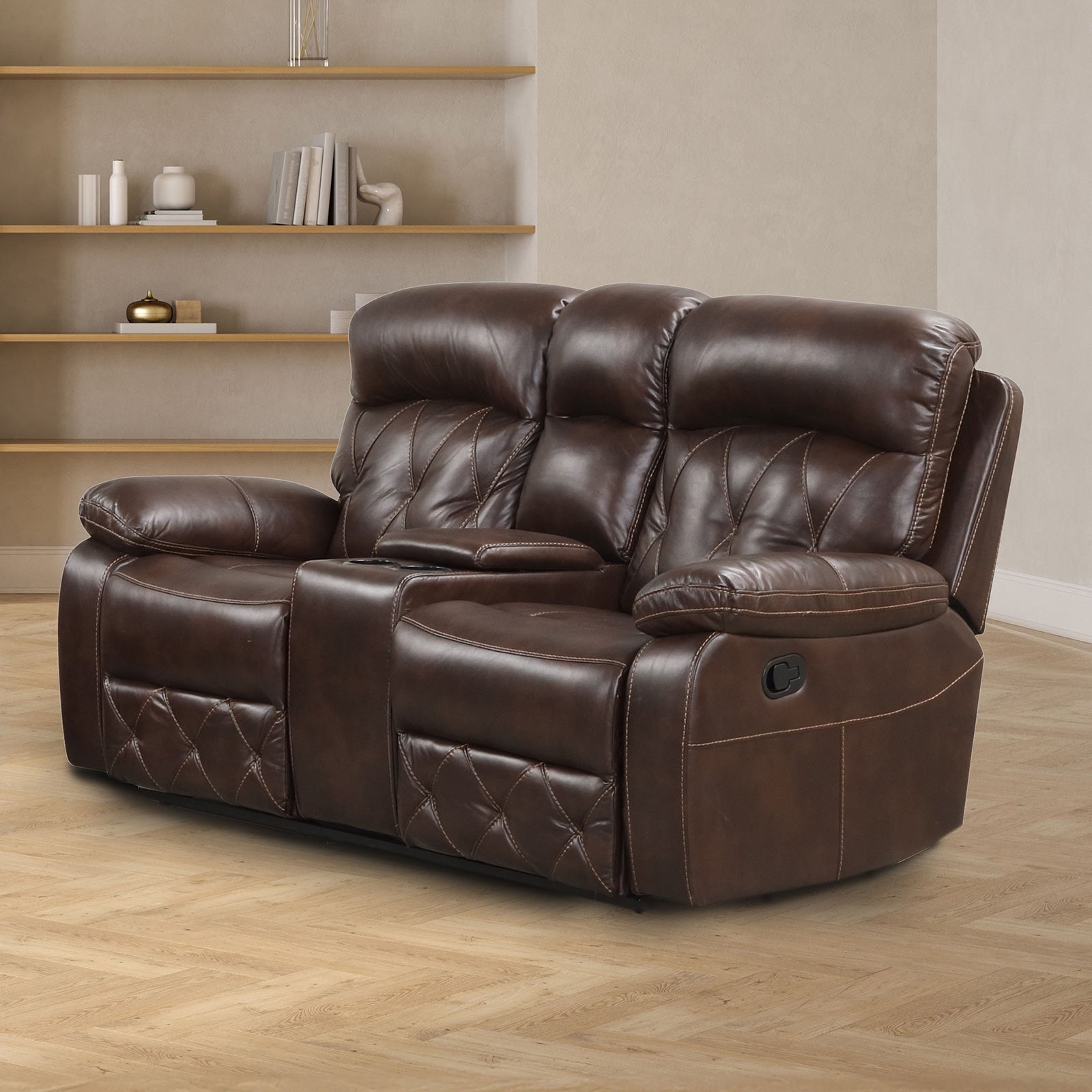 OSIAS - Loveseat, Brown - NX6004BR-LV