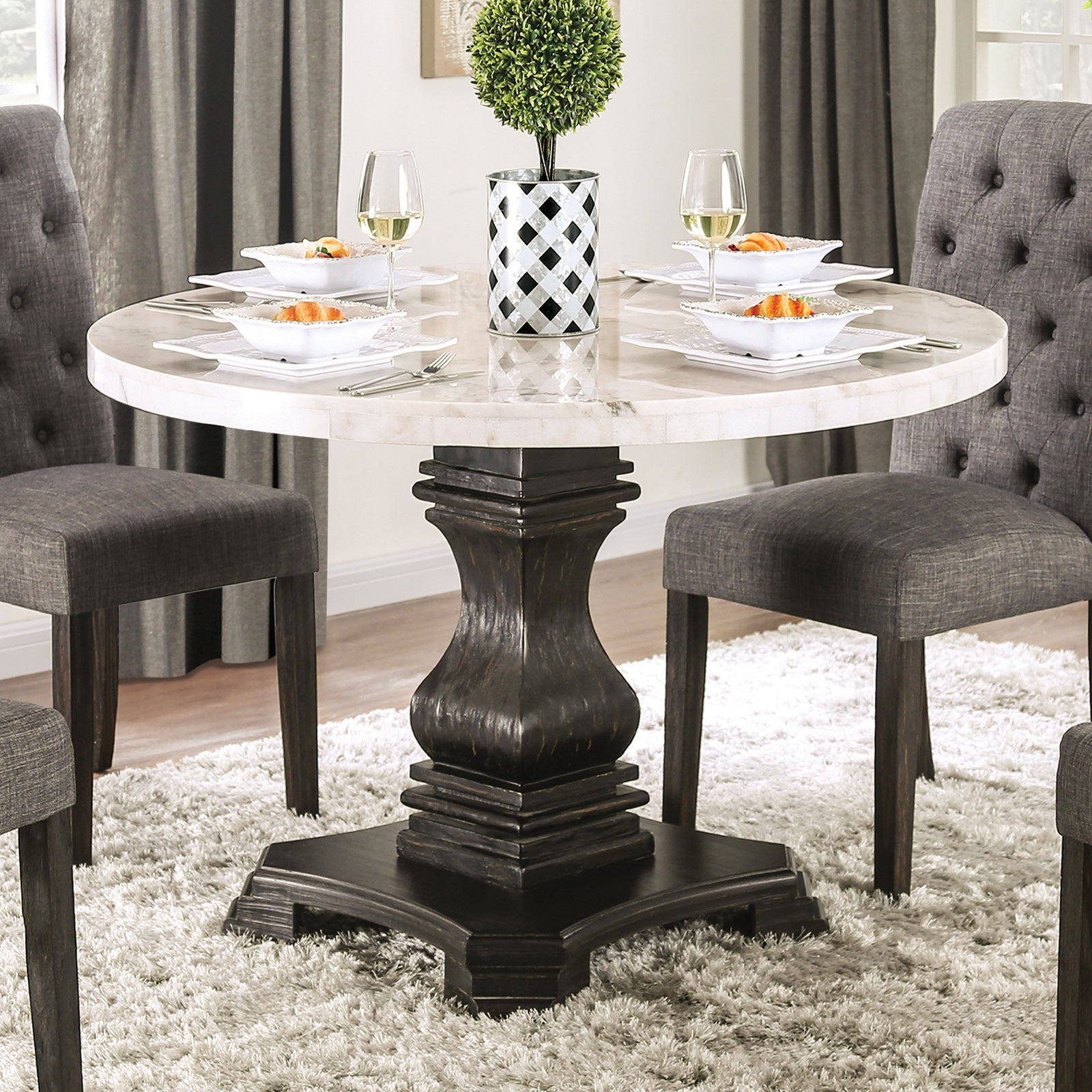 ELFREDO - Round Table - CM3755RT-TABLE
