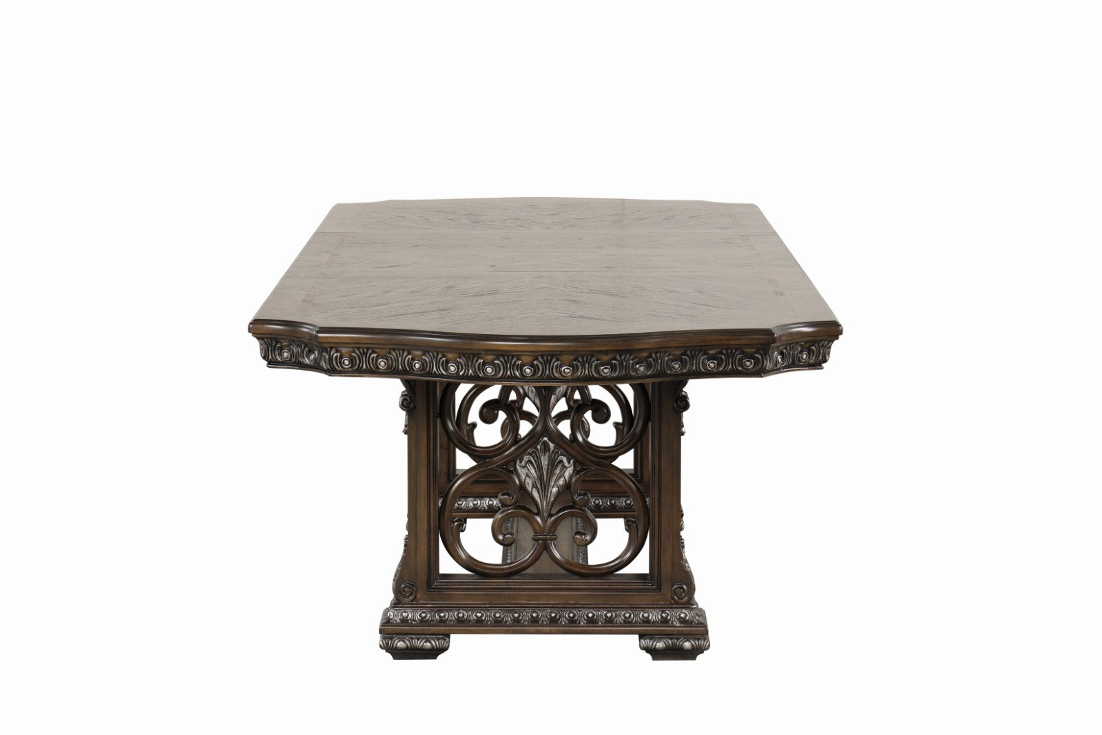 PROMENADE - 7 Pc. Dining Table Set (2AC+4SC) - FM31002DB-T-7PC
