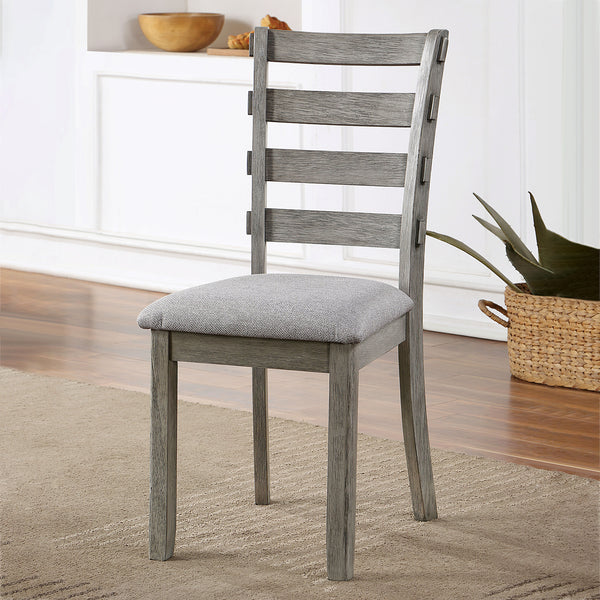 LAQUILA - Side Chair (2/CTN) - CM3542GY-SC-2PK