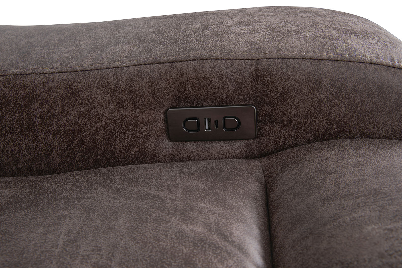 DEMETRIUS - Power Sofa + Loveseat - CM9931BR-PM-2PC