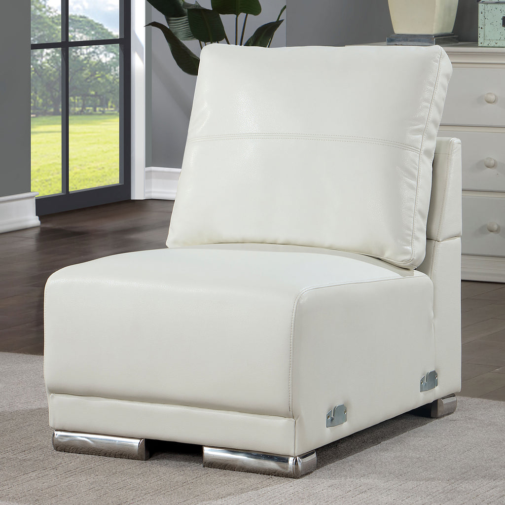 ALTHEA - Armless Chair - CM6410WH-AC