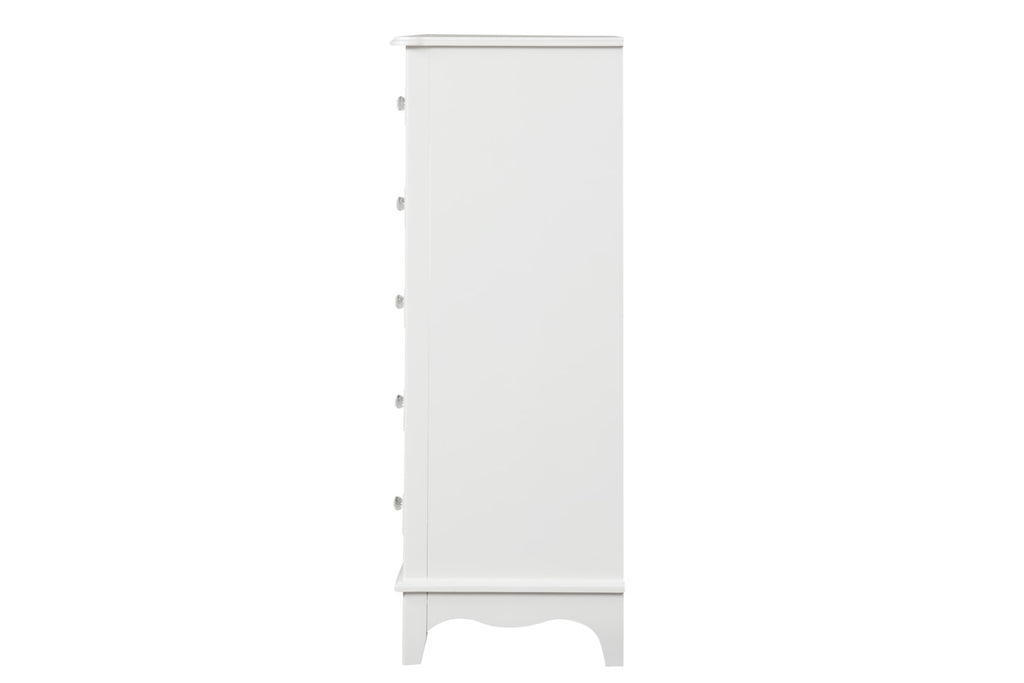 NAUCALPAN - Chest w/ Bottom Drawer Cedar, White - FM7456WH-C