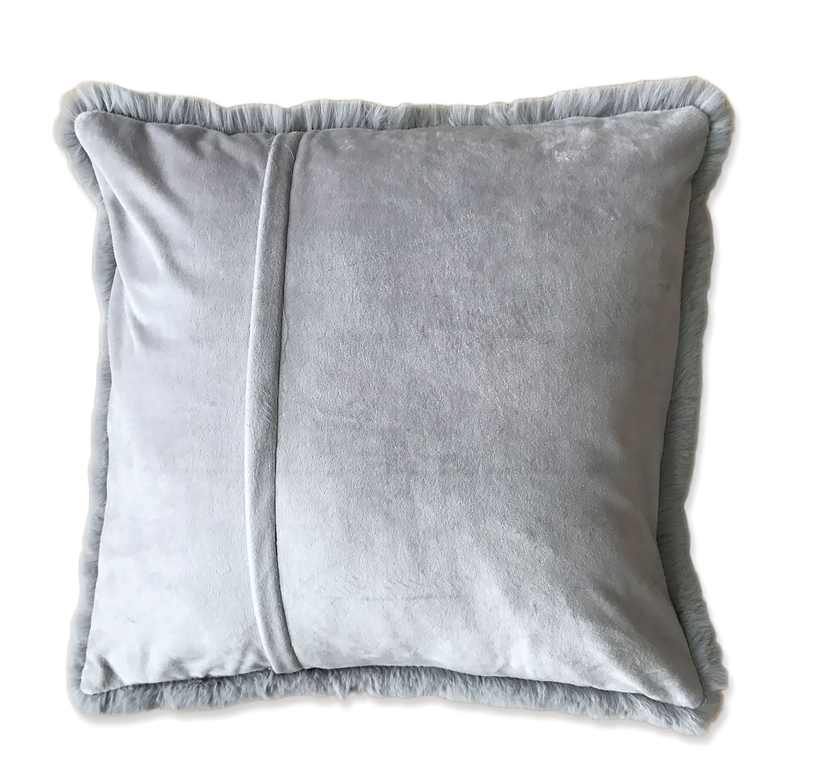 CAPARICA - 20" X 20" Pillow, Silver - PL4143