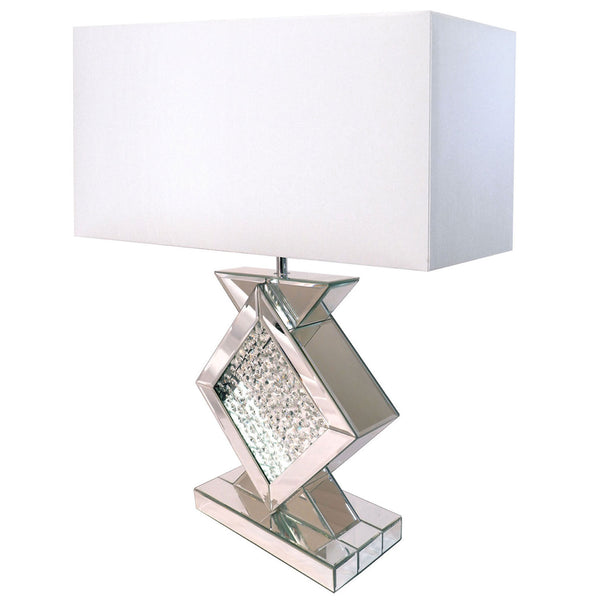 DESMA - Table Lamp, Champagne/White - L74017