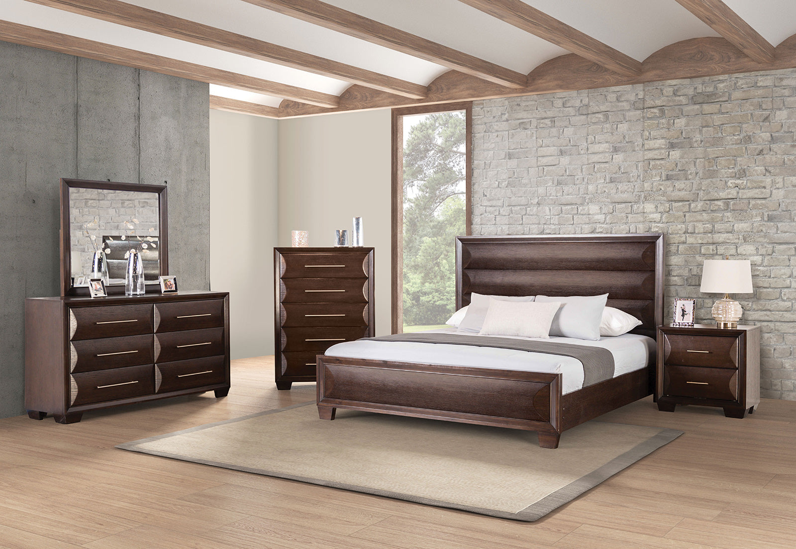CHEMNITZ - Mirror, Espresso - FM7399ES-M