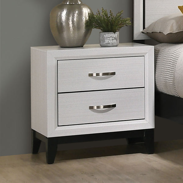 ERRICO - Nightstand, White - FM7215WH-N